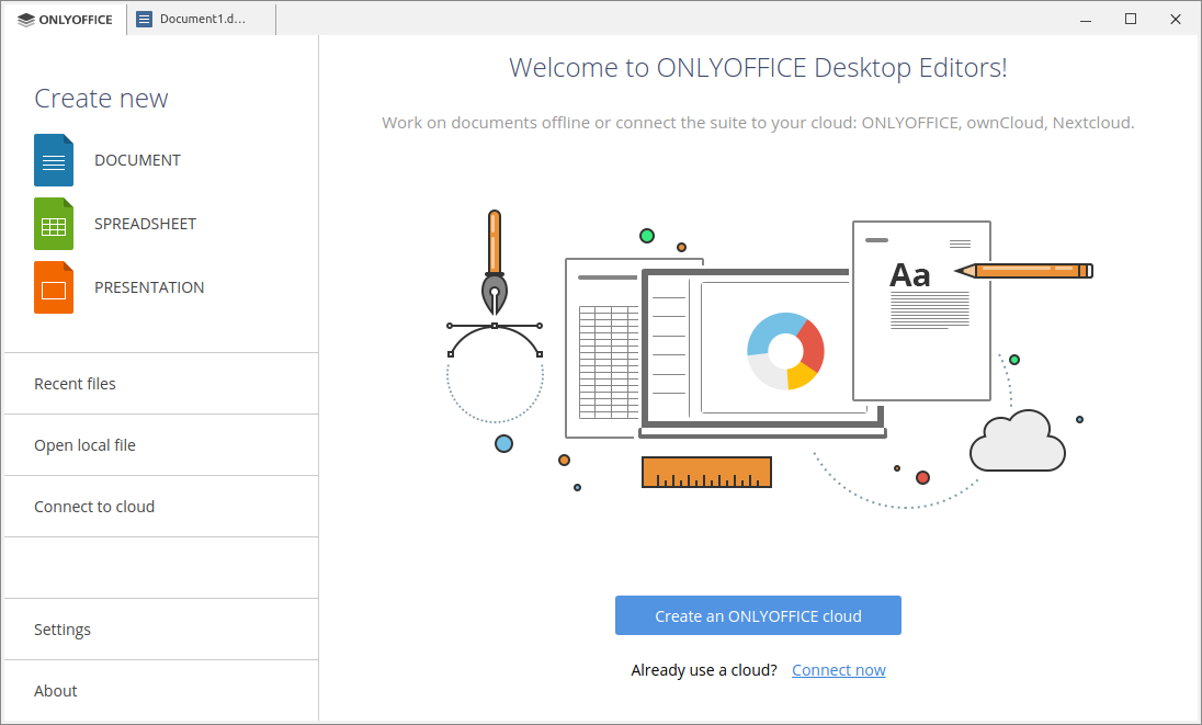 office suite for linux such as microsoft office 365